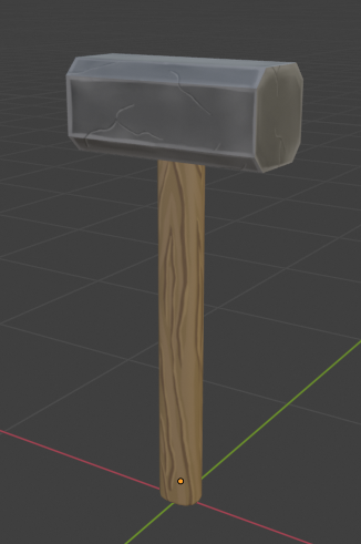 Stylized hammer preview image 1